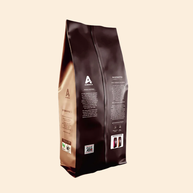 Café Torrado em Grãos America Ristretto 1kg