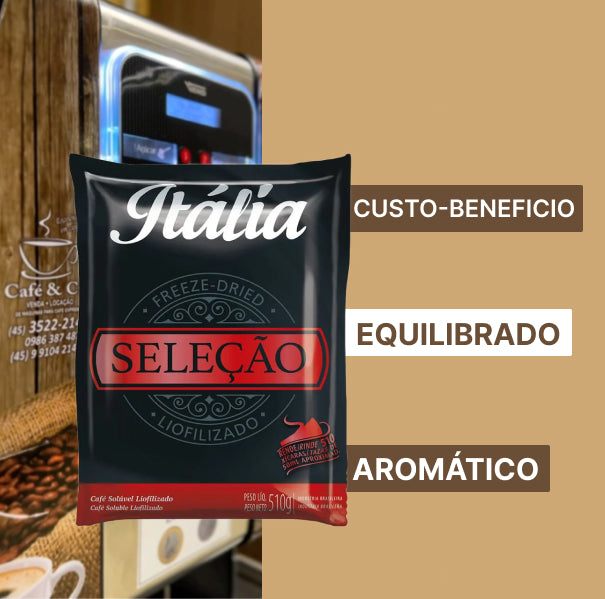 Café Solúvel Itália Seleção 510g