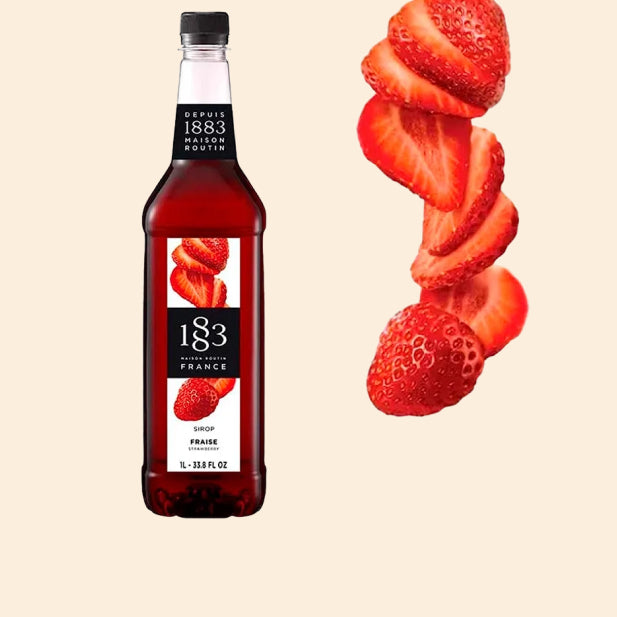 Xarope Sabor Morango 1883 1L