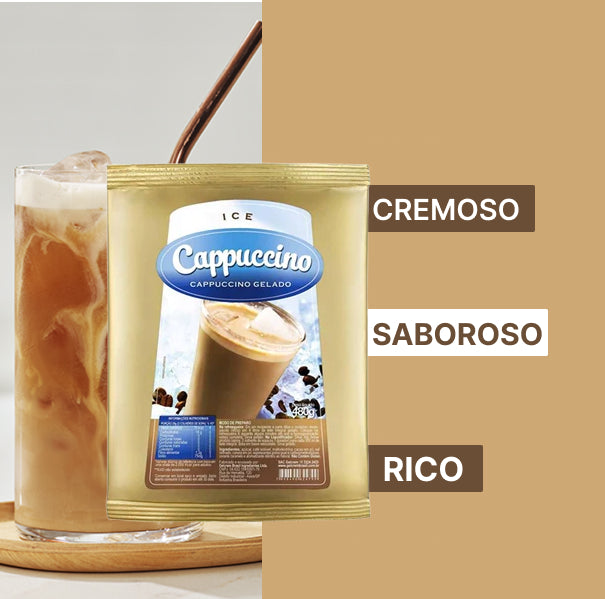 Capuchino Helado 480g - Gelcrem