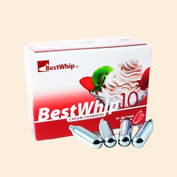 Capsulas de gás Best Whip 10 unidades - para chantilly
